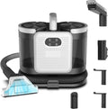 Upholstery Steam Cleaner for Couch & Furniture – 1650W 15KPa Powerful Suction Portable Carpet Spot Cleaner Machine with 4 Cleaning Modes, Ideal for Sofa, Car Seat, Rug, Mattress & Pet Stains, Black