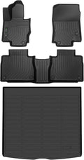 ANBINGO®Floor Mats Fit for Mercedes Benz GLE (5 Seat)2020-2025 All Weather Car Mats Rug for Mercedes Benz GLE TPE Rug Mat for Benz GLE Rubber Trunk Liner Carpet for Mercedes GLE Automotive Accessories