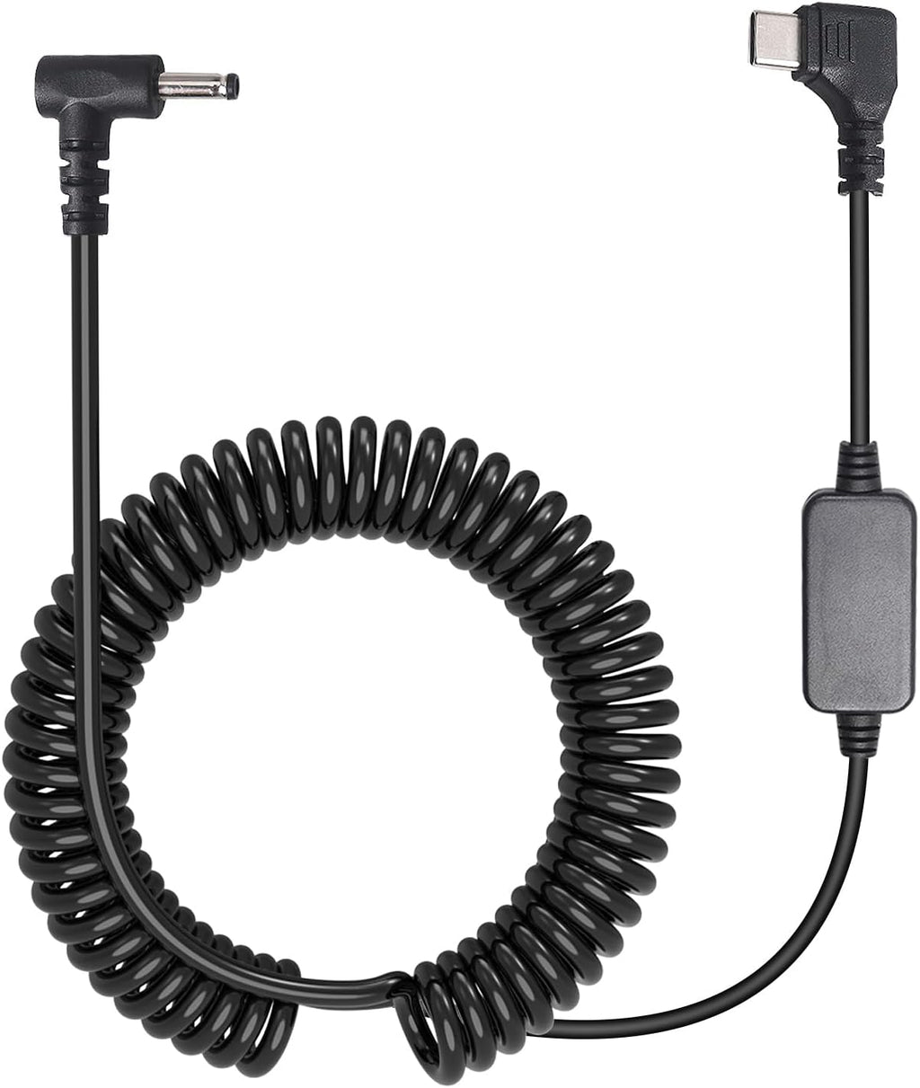 USB-C to DC3.5 Power Cable for Radar Detectors, 8.2FT 5V-12V Type C Power Cord Compatible with Cobra RAD 480i, 350, 380, Uniden DFR1,3,5 Series, Whistler, & Radenso Radar Detectors