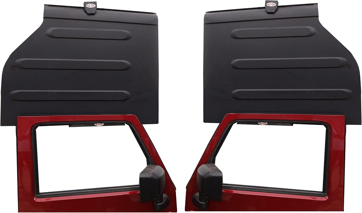 EZ4x4 Garage Wall Freedom Panel & Wrangler Door Storage Hangers Combo Kit, Heavy Duty Metal Storage Holder Bracket Compatible with JL, JLU & JT