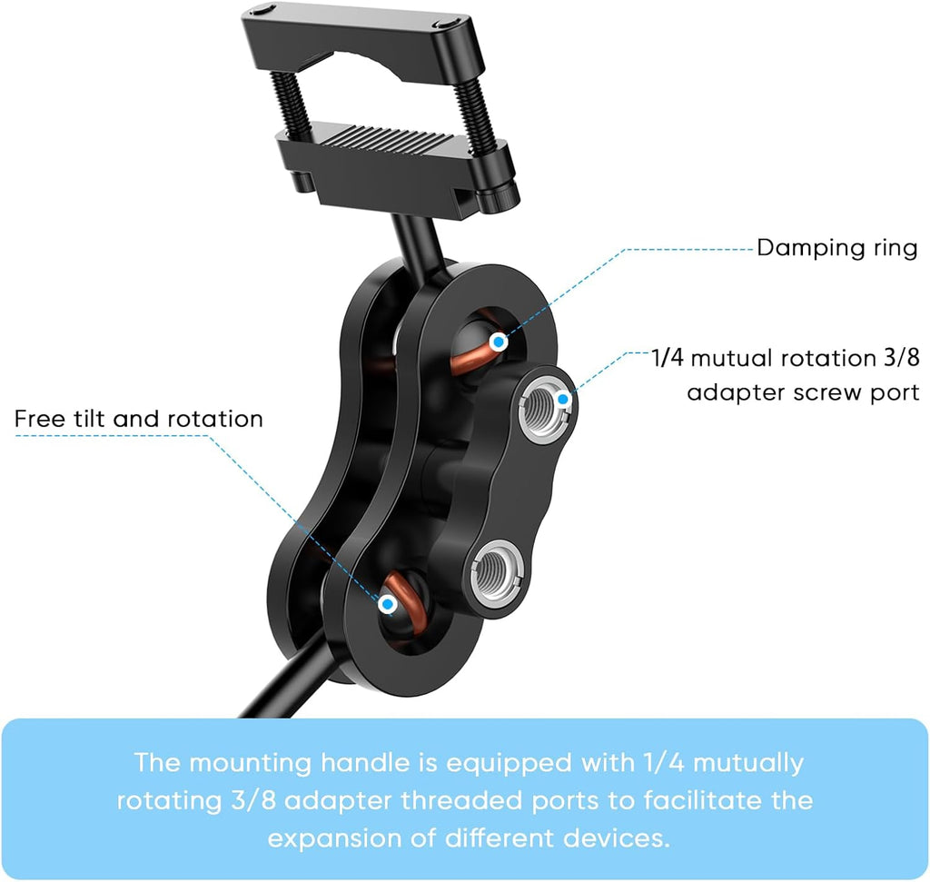 Radar Detector Rearview Mirror Rod Mounting Bracket and Radar Direct Power Cord Hardwired Ki tand Fuse Tap(for Escort Beltronics Vector Rocky Mountain Phantom-T Radar)