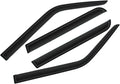 Smoke Sun/Rain Guards Window Visors Compatible with 2007-2017 Jeep Patriot Wind Deflector 4pcs