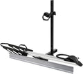 Hitch Mount Single Bike Rack with Ramp for Electric Bike, 100 lbs. Capacity Bike Carrier for Truck, Trailer, RV, SUV