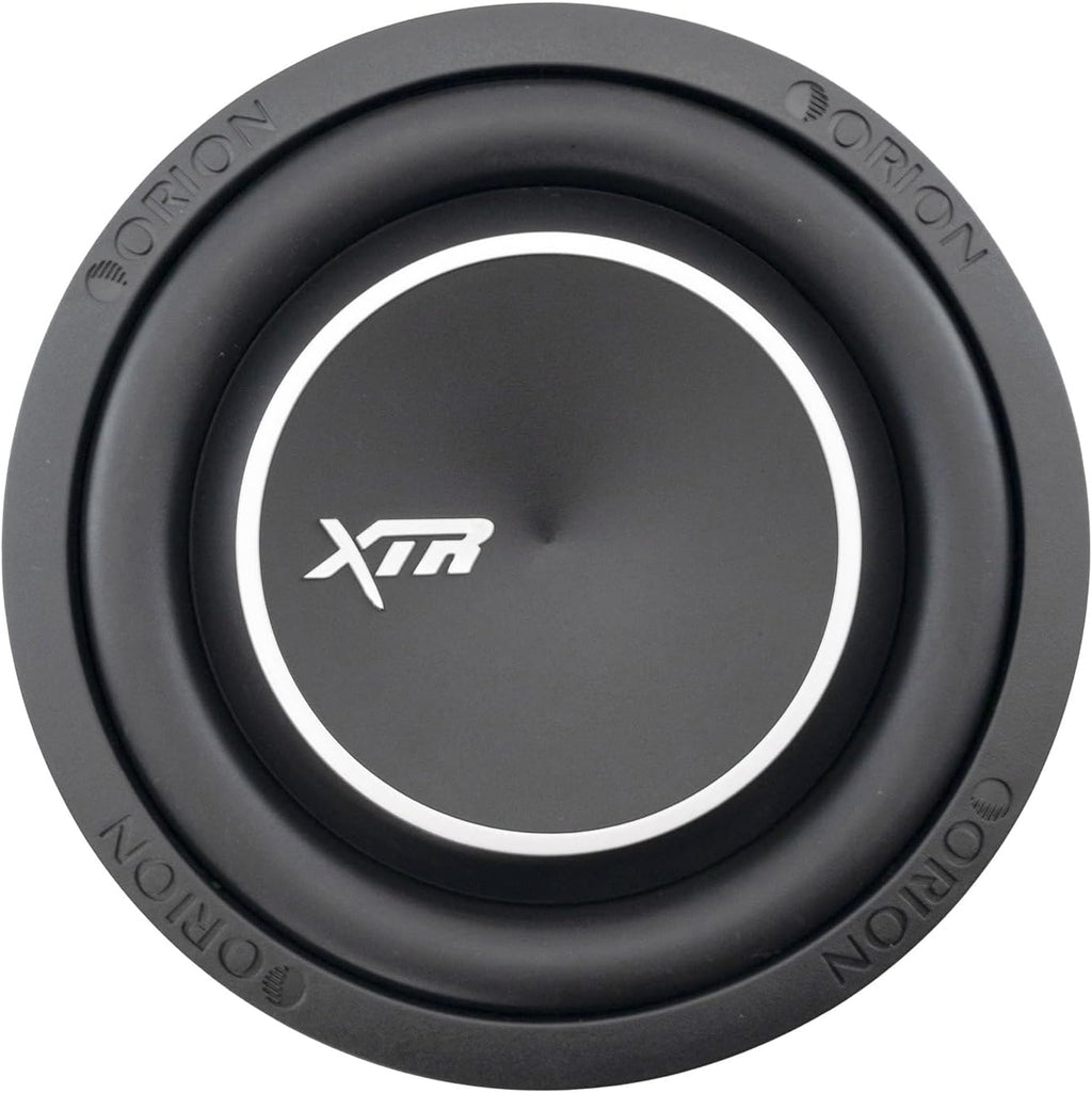 ORION XTR Series XTR10SWD4 Shallow Mount 10” Car Subwoofer, 1600W Max Power, 400W RMS, Dual 4 Ohm, UV Coated Cone, NBR Surround – Compact Slim Subwoofer for Clean Bass in Tight Car Audio Installs