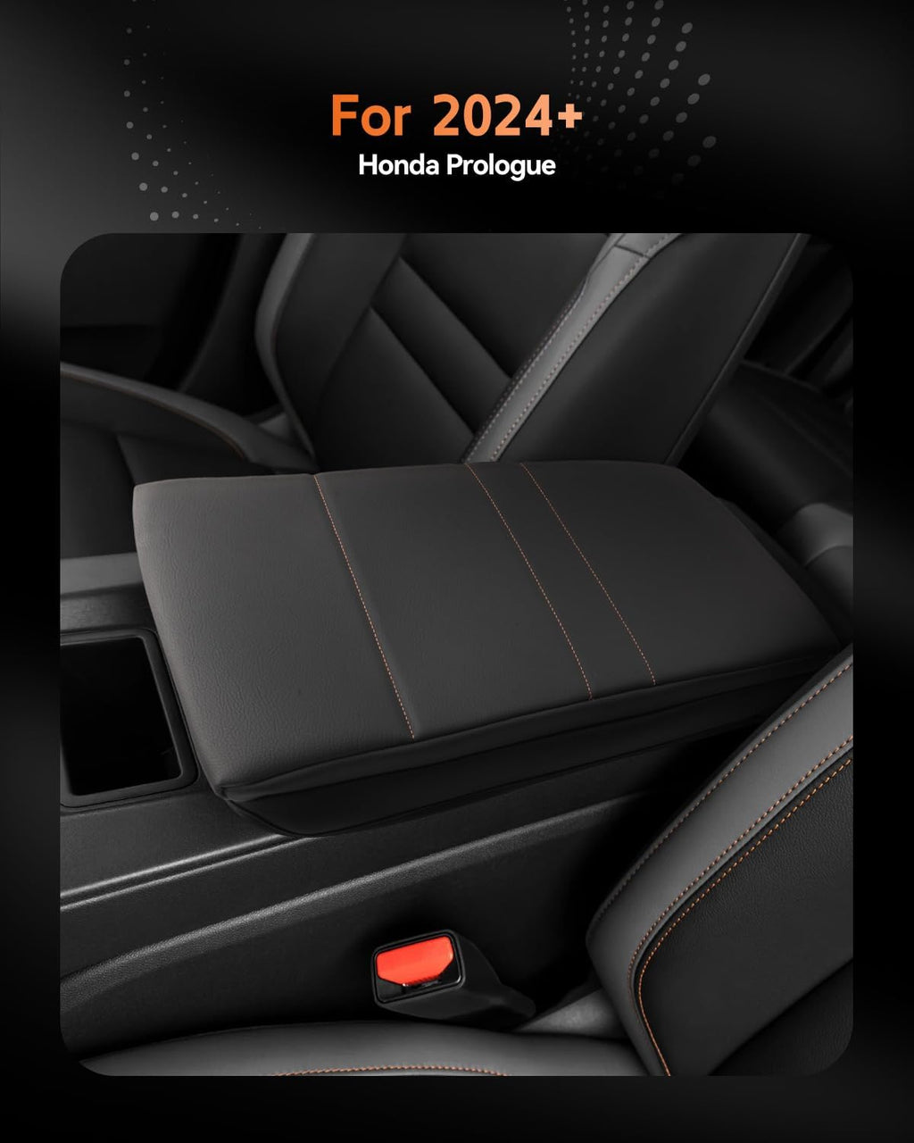 CDEFG for Honda Prologue 2024 2025 Center Console Cover Armrest Box Cover for Prologue (EX, Touring, Elite) Accessories Arm Rest Protector