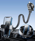APPS2Car Phone Holder for Car Windshield/Dashboard/Window, Cell Phone Mount for Car Truck, Compatible with iPhone, Samsung, Google, LG and More
