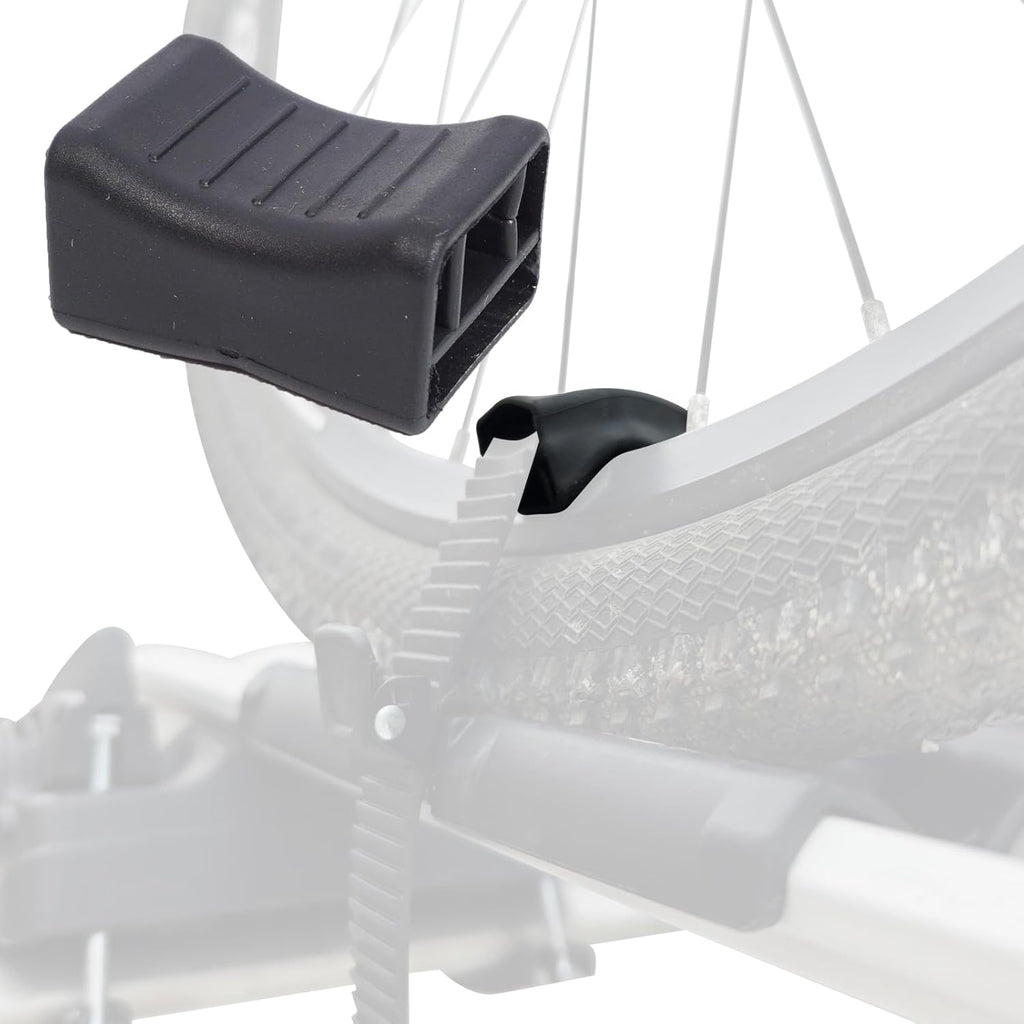 2PCS Roof Rack Bike Wheel Adapter Straps with Cushion for Secure Cycling Transport for Thule 599 598 591 568 564 561 532 933 926