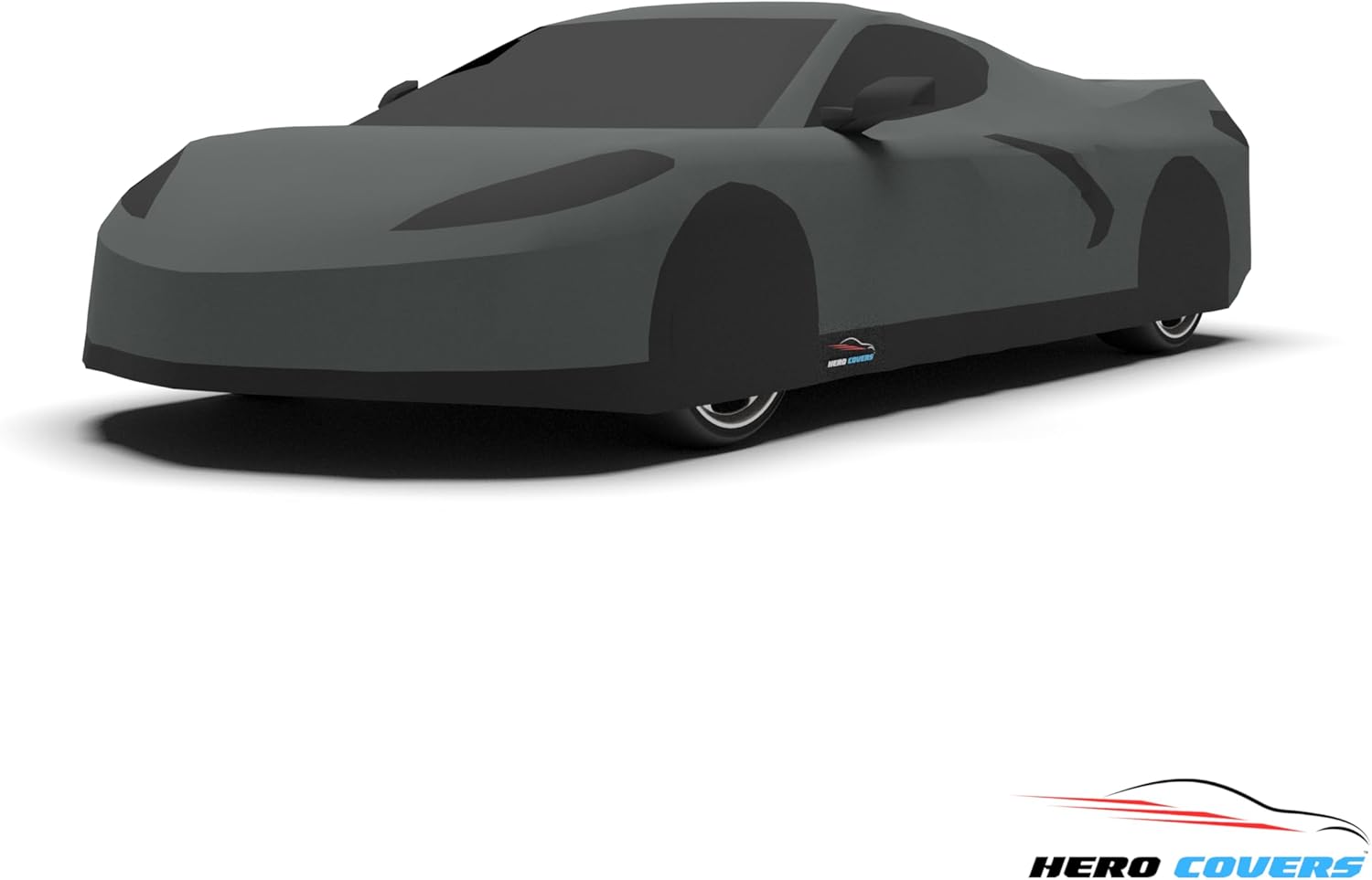C8 Car Cover Fit for Corvette C8 Indoor and Outdoor Protection (Gray)