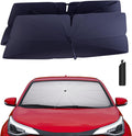 Windshield Sun Shade Umbrella for 2018-2023 Toyota CHR Accessories: Custom Fit 240T Silver, Double Thickened, Foldable Sunshade Window Sun Visor, Ultimate 99% UV Blocking for XLE, Limited, Nightshade