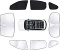 8pcs Car Window Shades for Hyundai Santa Fe 2013-2018 Accessories,Windshield Side Rear Full Sunshade,Sun Visor UV Blocking, Privacy Protection and Blackout for Camping Outdoor