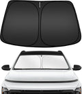ARISMOTOR Windshield Sun Shade for Hyundai Kona 2024-2025, Custom Fit Foldable Front Window Sunshade Sun Visor Protector, Block UV Rays Keep Your Car Cooler