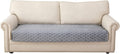 Eismodra Couch Cover,Sectional Couch Covers,Sofa Covers for 3 Cushion Couch,Anti-Slip Sofa Slipcovers for Dogs Cats Kids Loveseat Recliner L Shaped Armrest,Light Gray 43''x63''(Only 1 Piece)