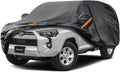 Kayme 7 Layers SUV Car Cover Custom Fit for Toyota 4Runner (2002-2025) Waterproof All Weather for Automobiles,Outdoor Full Cover Rain Sun UV Protection.Black