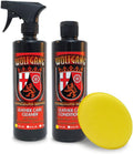 WOLFGANG CONCOURS SERIES Leather Care Combo | Leather Cleaner & Conditioner Kit | Safe for Apparel, Furniture, Car Interiors, Shoes, Bags & More | 16oz Bottles | WG-2526