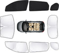 8pcs Car Window Shades for Hyundai Tucson 2016-2021 (Not 2022 Tucson) Accessories,Windshield Side Rear Full Sunshade,Sun Visor UV Blocking, Privacy Protection and Blackout for Camping Outdoor
