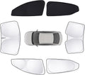 6pcs Car Window Shades for Nissan Sentra 2020-present Accessories,Windshield Side Rear Full Sunshade,Sun Visor UV Blocking, Privacy Protection and Blackout for Camping Outdoor