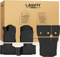 LASFIT Floor Mats Set for Jeep Grand Cherokee 2015 2014 2013, All Weather TPE Custom Fit Car Mats Floor Liners Seatback Cargo Liner Cargo Mat Black