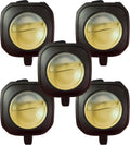 New Car Scent Blister Liquid Vent Clip Freshener | Car Air Freshener Vent Clip (Pack of 5) | New Car Scent with Essential Oils | Premium Car Air Freshener for Men and Women by Perfa