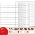 520pcs Double Sided Tape Wall Nano Sticky Dots Mounting Putty Two Sided Adhesive Strong Sticky Tack Multi-Shape Museum Putty No Traces - Crafts Poster Decoration Picture Hanging Crafting Party