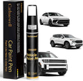 (W8/WW8) Quartz White Pearl Tricoat Touch Up Paint Compatible with Hyundai, Exact Match Car Paint Pen Automotive Scratch Repair Remover Kit Quick & Easy Solution for Vehicle Chips and Nicks