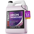 Iron Remover for Car Detailing – Iron Decon Spray, Pulls Out Brake Dust, Rust & Fallout - Contaminant Removal for Car Paint & Wheels, pH Neutral Formula - Gallon - 128 fl. oz.