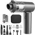 90° Foldable Car Vacuum Portable Cordless 16000PA Suction, 4-in-1 Mini Vacuum Cleaner with Brushless Motor, Handheld Vacuum for Car, Home,Office