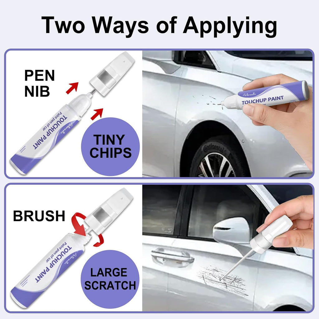 Touch Up Paint for BMW Dark Graphite (A90)-Exact Match–Chips and Nicks TouchUp Paint Pen Scratch Repair Car Accessories Car Paint Pen for Erase Car Scratches