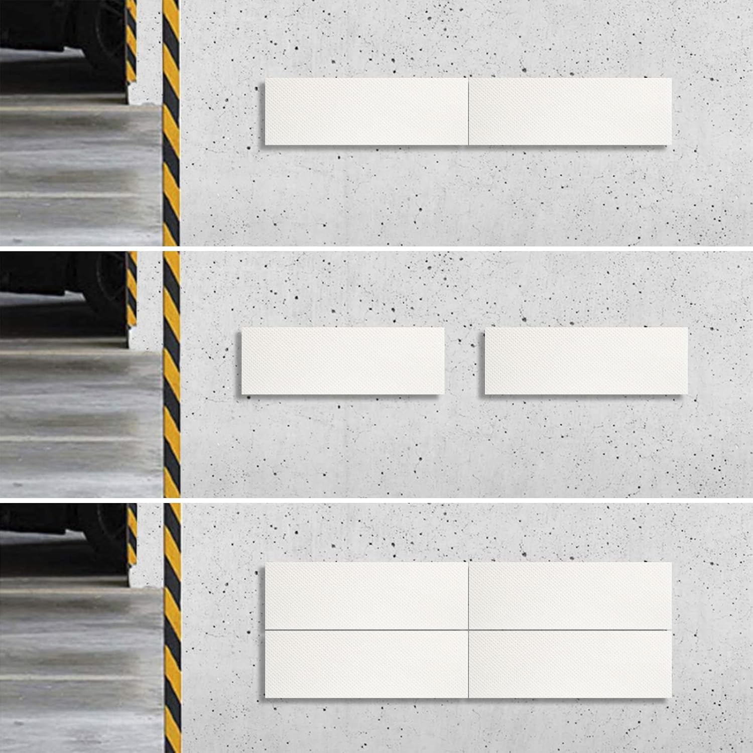 Garage Wall Protector, 4 Pack Car Door Bumper Guards Self Adhesive Foam Wall Padding Protection