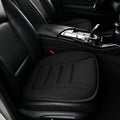 KAYI Car Seat Cushion, Memory Foam Car Seat Cushion, Anti Slip Rubber Bottom Car Seat Cushions for Driving, Suitable for Car and Office Chairs (2 Pack, Black)
