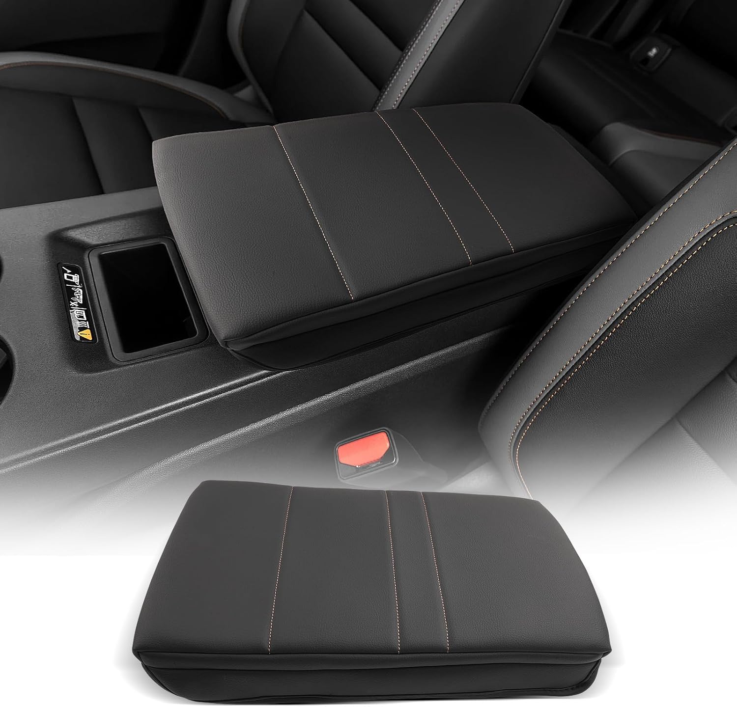 CDEFG for Honda Prologue 2024 2025 Center Console Cover Armrest Box Cover for Prologue (EX, Touring, Elite) Accessories Arm Rest Protector