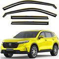 in-Channel Window Rain Guards Fit for 2023 2024 2025 Honda CR-V CRV C-RV Extra Durable Window Deflectors Vent Visors Shades Exterior Car Accessories- 4 pcs