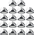 High Bay Lights LED UFO Light 240W LED Shop Lights 6000K IP65 Commercial Bay Lighting Fixture 43200 LM Super Bright, 5ft Cable Plug & Play for Warehouse Factory Garage Workshop Barn 18 Pack