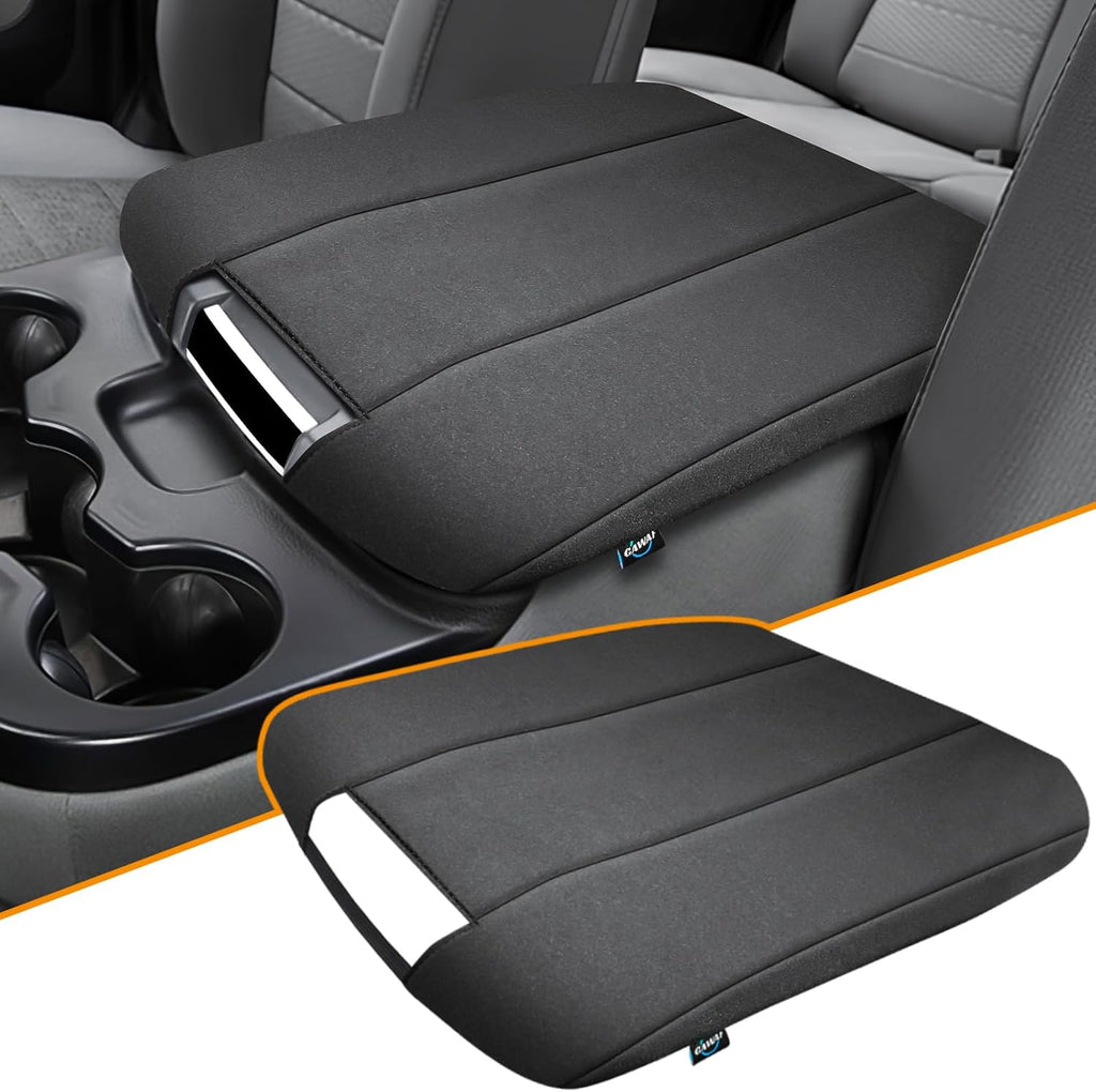 Center Console Cover Fit for 2013-2018 Dodge Ram 1500 & 2013-2023 Ram 2500/3500/1500 Classic Model for Jump Seat Console, Armrest Cover Cozy Neoprene, Customized Accessories