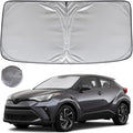 KAYZT Windshield Sun Shade for 2018-2023 Toyota CHR CH-R SUV Foldable Sunshade Front Window Custom Fit Car Accessories