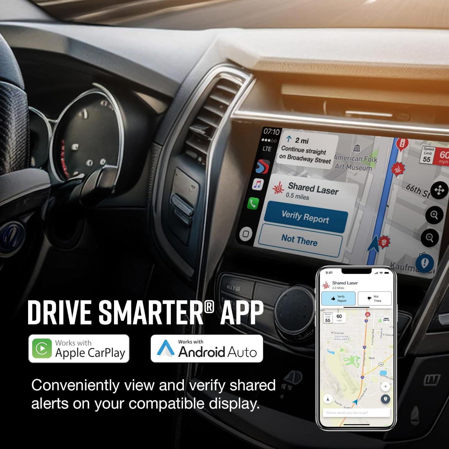 Escort MAX 360c Radar Detector with DirectWire Kit - 360 Degree Protection, AutoLearn, Escort Live App, Easy Installation