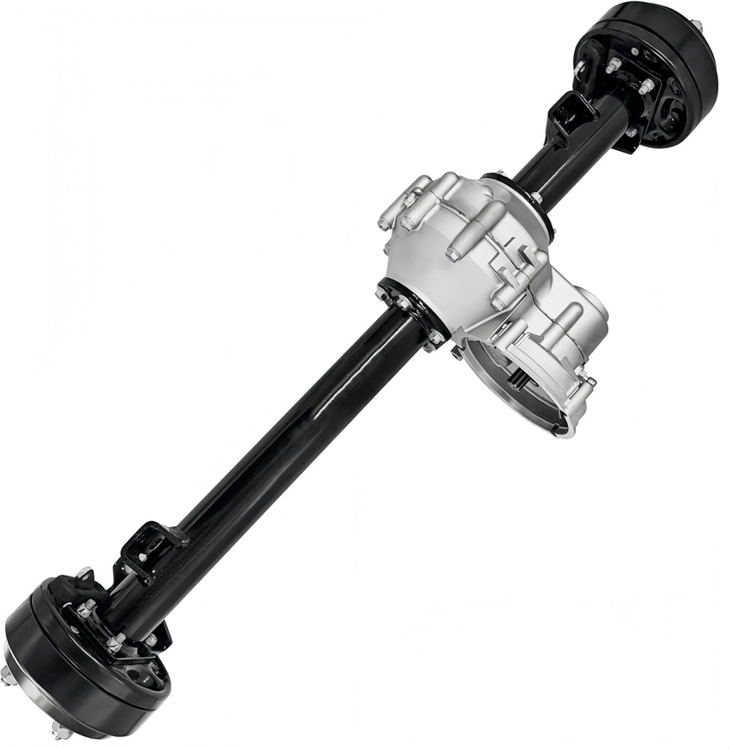 1027717-01 102771701 Rear Axle Assembly with Brake Drum 10 Teeth for 1998-Up Club Car DS & 2004-Up Club Car Precedent Electric with Graziano Transaxle