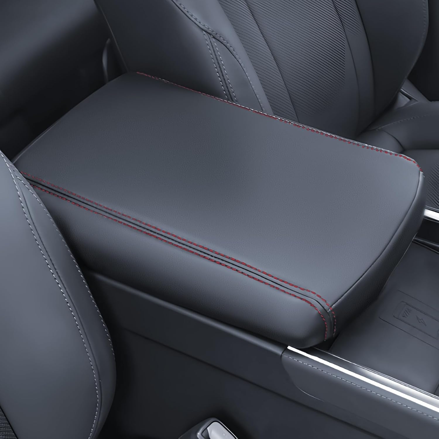 Armrest Cover for 2024 2025 Lexus GX550 Premium/GX 550 Luxury/GX 550 Overtrail Accessories Center Console Middle Lid Pad Protector for Car Elbow Rest