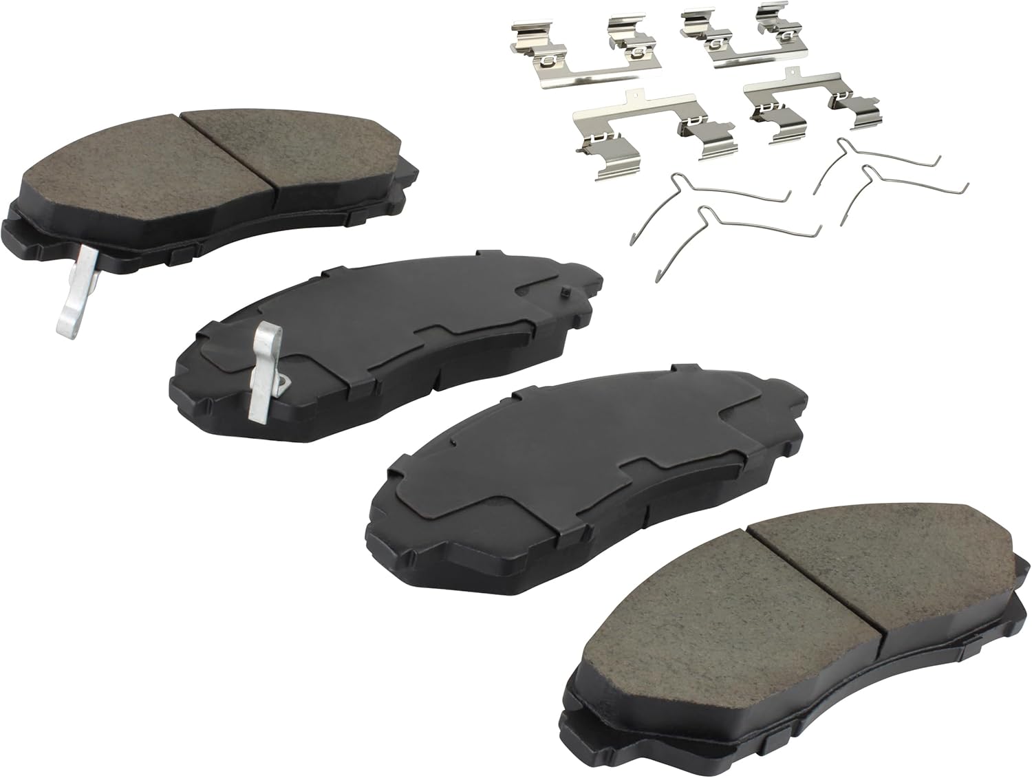 Premium Ceramic Front Brake Pads (1001-1723C) Compatible with Acura MDX 2014-2020, Honda Pilot 2016-2022, Honda Ridgeline 2017-2023