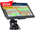 GPS Navigator for Car 7 Inch, GPS Truck Drivers Commercial 2025, Trucker GPS for Semi Truck, Navigation System with Lifetime Map Updates, Speed Limit Warnings, Driver Alerts
