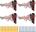 4 Packs Jack Stand Holder Wall Mount Organizer Bracket Rack Fits 4 & 5 & 6 Ton Jack Stands