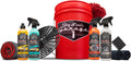 Jay Leno's Garage Ceramic Car Detailing Bucket Kit - Sprays, Liquids, Microfiber Towels, Applicators and Wash Mitt