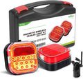 Agrieyes Halo Wireless Trailer Lights, 2 Mounting Options Magnetic Trailer Light for Towing, Portable LED Tow Lights Kit for Trucks, Boat, RV