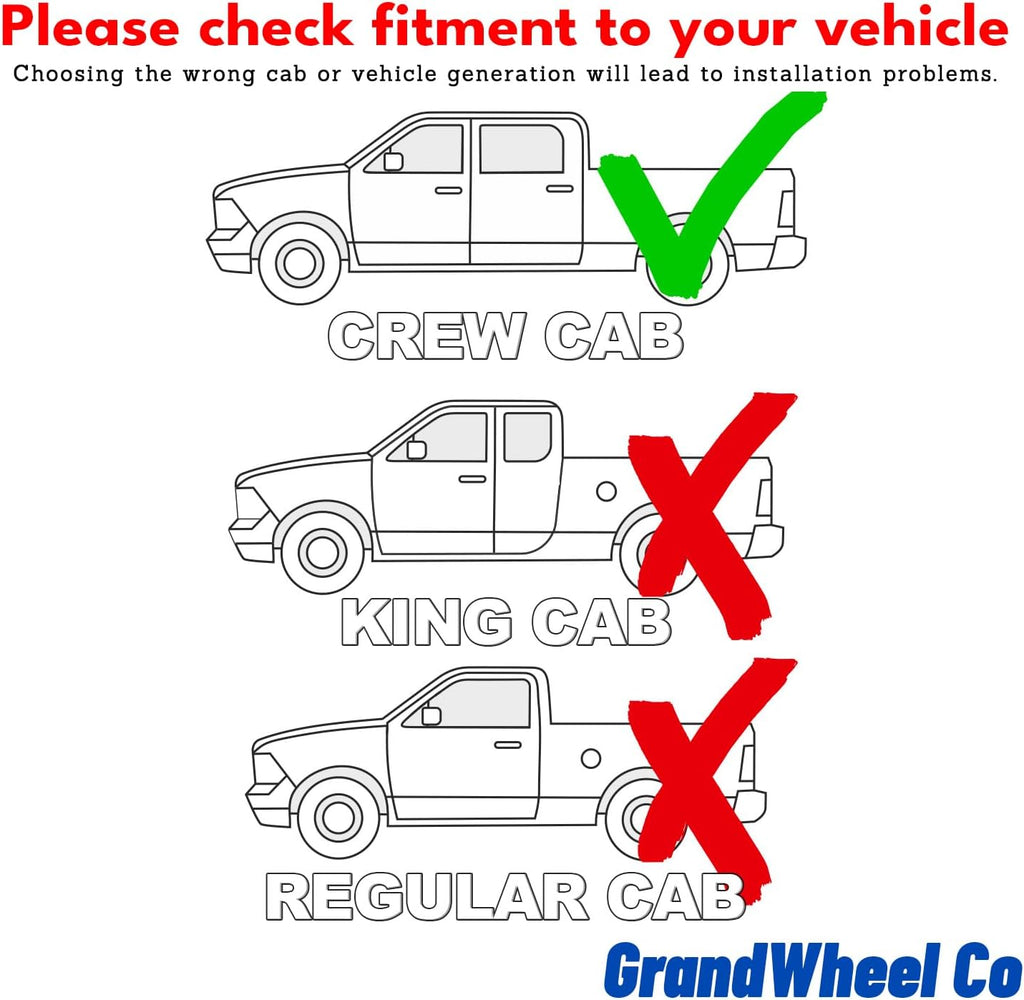 Window Deflectors Smoke Tinted in-Channel Side Window Vent Visor Deflectors Rain Guards Compatible with Nissan Titan XD 2016-2025 Crew Cab - 4pcs. GW0806