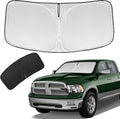 for Dodge RAM 1500 Sun Shade Sunshade Windshield Cover - 4 Layers Front Window Shade for or 2019-2024 2025 RAM 1500 2Dr RegularCab 4Dr QuadCab CrewCab MegaCab Pickup Sun Visor Car Accessories