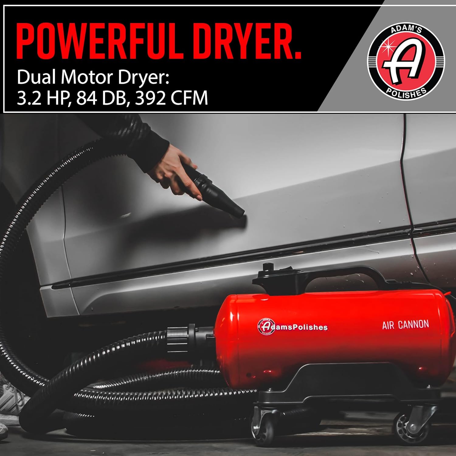Adam's Polishes Air Cannon Sr. (Air Cannon + Wall Mount)