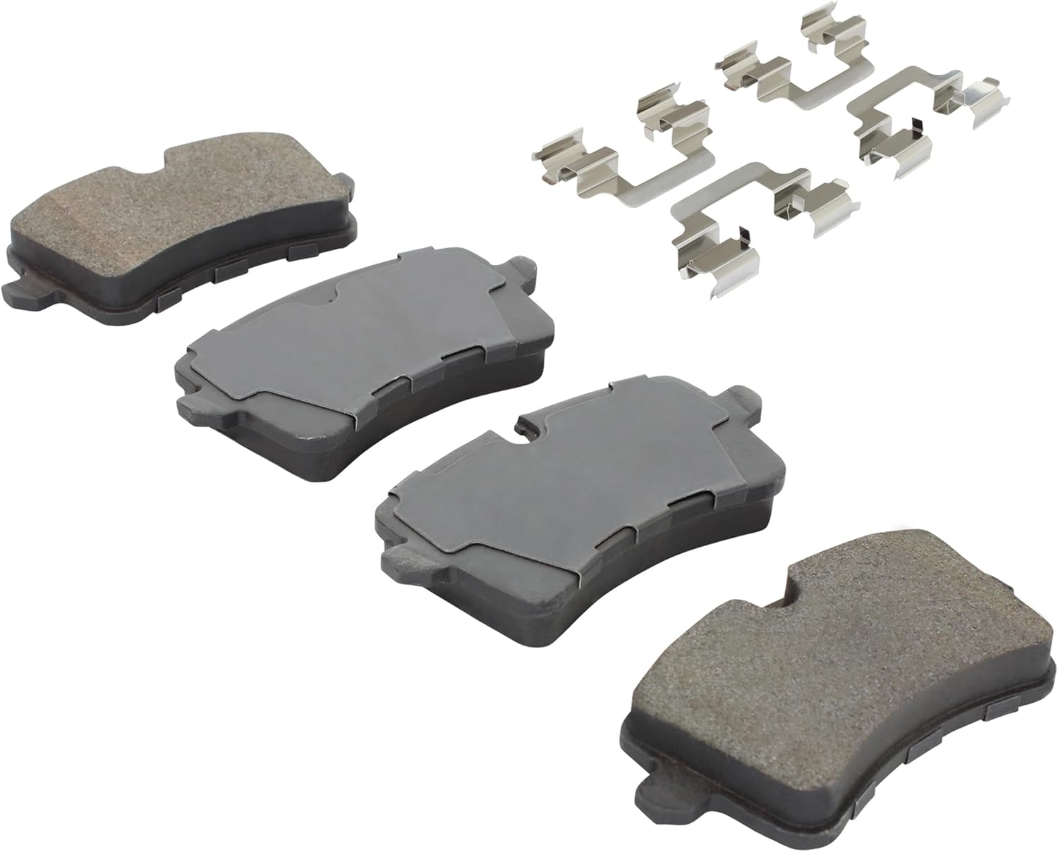Premium Ceramic Rear Brake Pads (1001-1547C) Compatible with 2011-2021 Audi/Porsche (A6/A6 Quattro/A7 Quattro/A8 Quattro/Macan/RS5/RS7/S6/S7/S8)