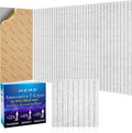 8 Pack Large Soundproof Wall Panels, 15.7 x 15.7 x 0.47 in Sound Proof Foam Panels for Walls, 1.2lb/ft³ High Density, Thicker 0.47in, Acoustic Panels, Sound Dampening Panels Gray