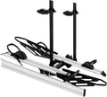 Young Hitch Mount Bike Rack with Ramp, 200 lbs. Capacity for 2 E-Bikes, Fat Tire and Standard, fits Cars, SUVs, RVs, Trailers with 2 Inch Receiver