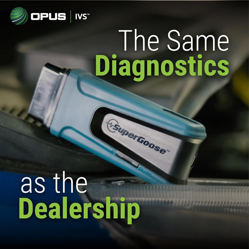 Opus IVS SuperGoose-Plus J2534 OEM Vehicle Interface Cable - OEM Reprogramming and Diagnostics for Multiple OEM Makes