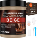 Leather Scratch Repair Balm-Leather Color Restorer for Couches Leather Scratch Remover for Carseat Boots Leather Couch Scratch Repair Couches (Beige)